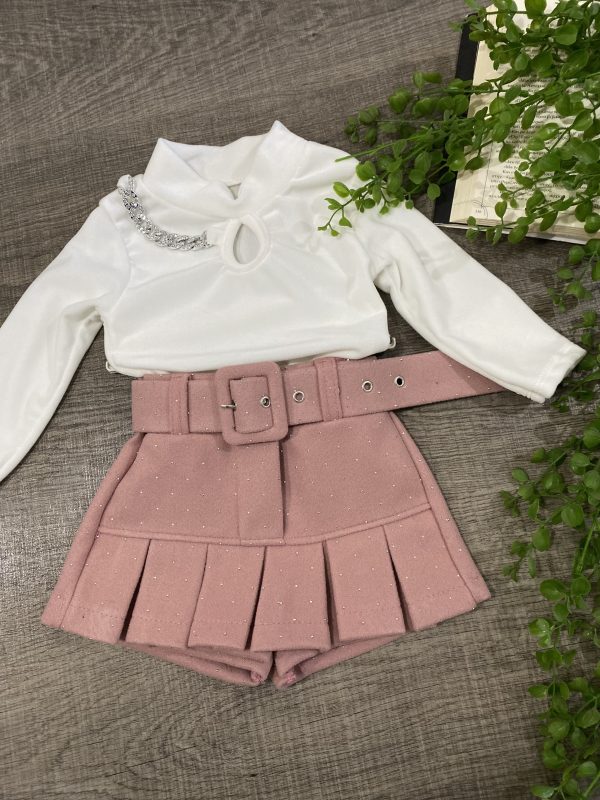 Βρεφικο σετ Dusty rose - Image 2