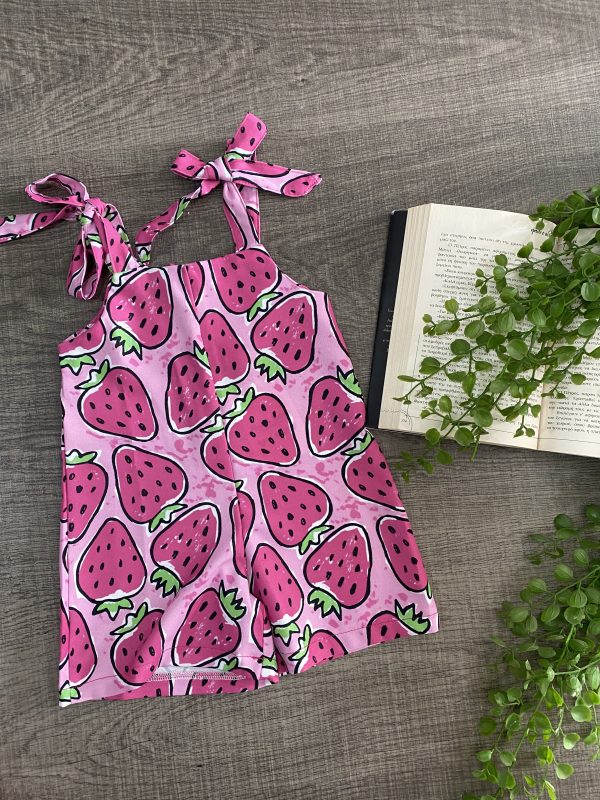Strawberry playsuit