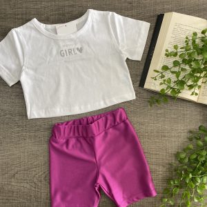 Biker σετ pink