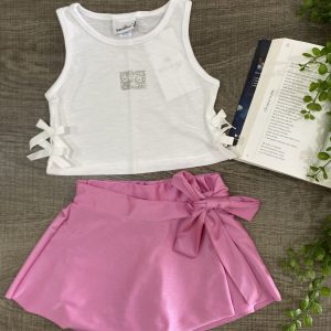 Girl σετ skort SRFN